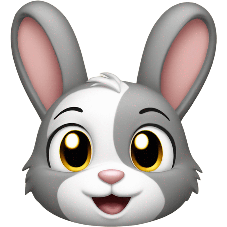 lapin cretin emoji