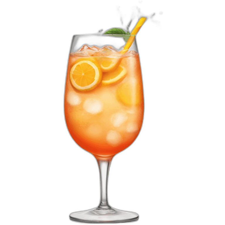 Athlete drink spritz emoji