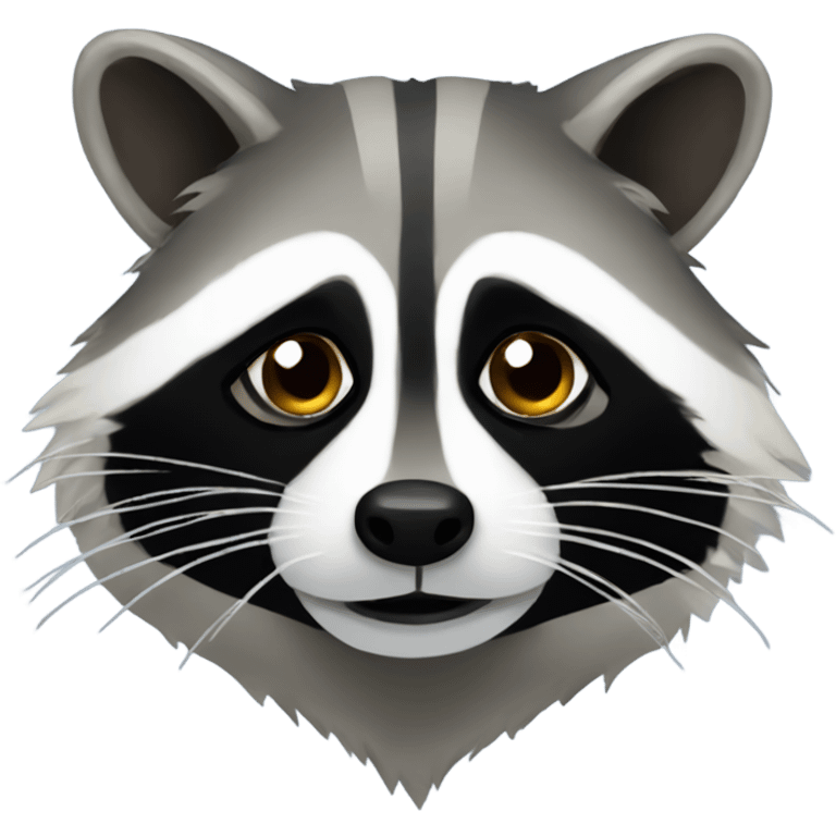 Raccoon emoji