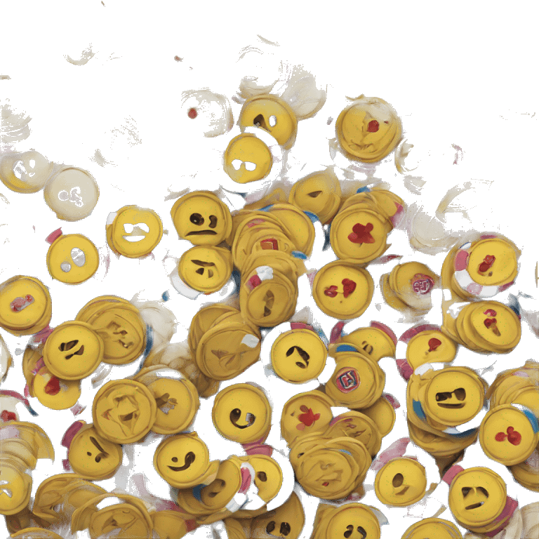 Poker chips emoji