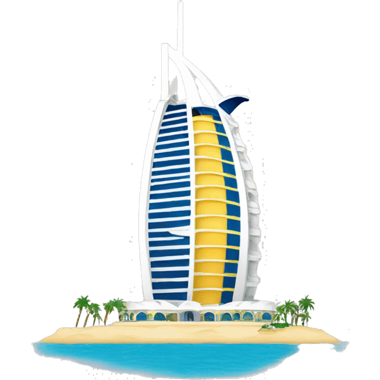 Burj al arab emoji