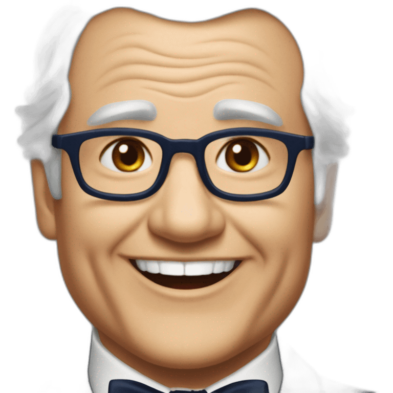 jenkins-a-gray-haired-balding-elder-butler-wearning-navy-blue-dinner-jacket-with-red-bow-tie-smiling-without-glasses emoji