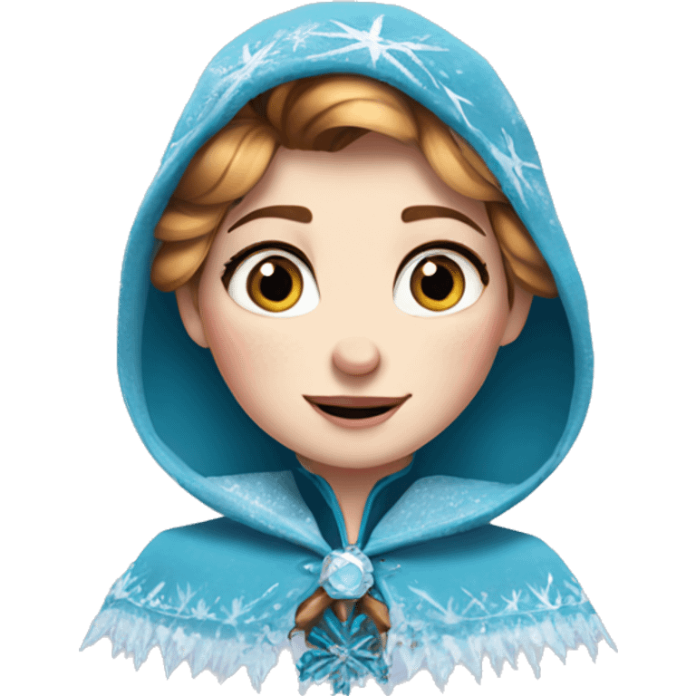 Frozen Anna emoji