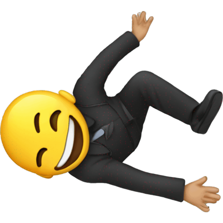 Person falling emoji