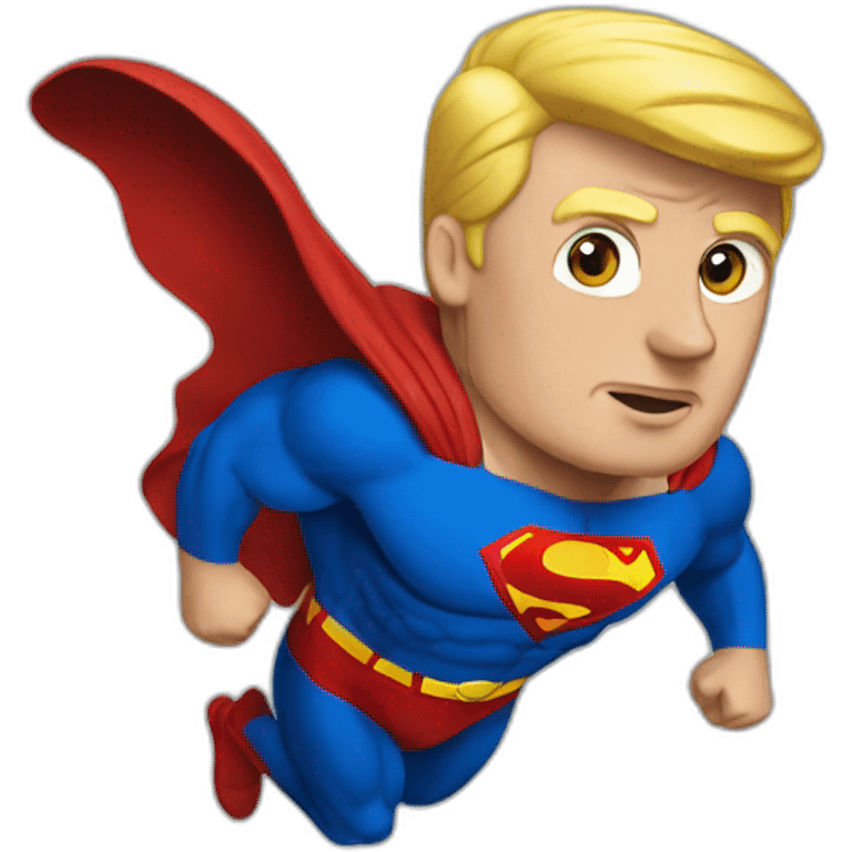 trump superman emoji