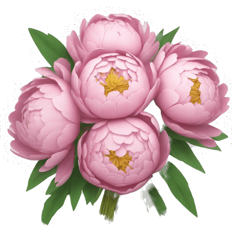 peony bouquet  emoji