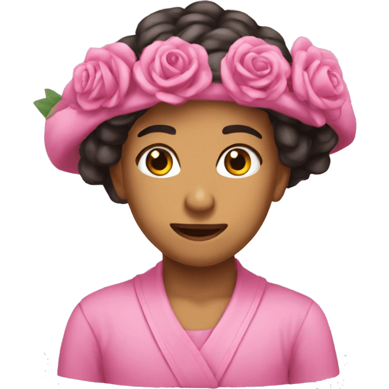 Lazo rosa emoji