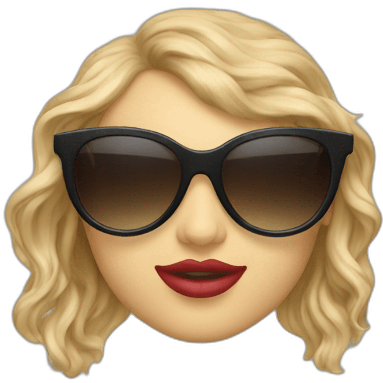 Taylor swift sunglasses emoji