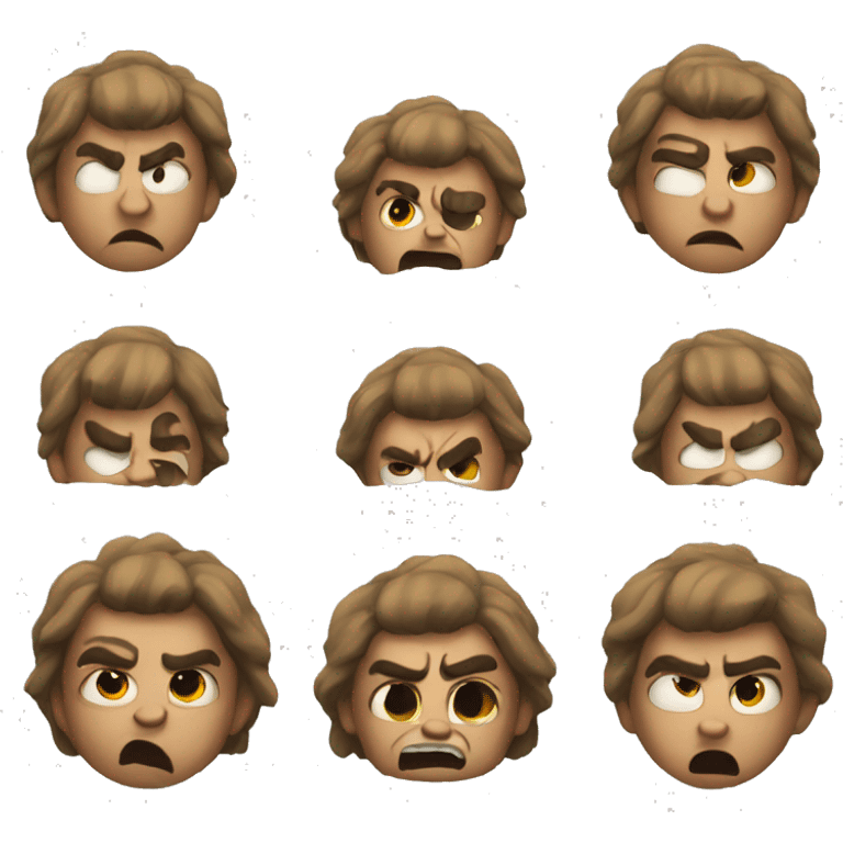 angry but in emoji