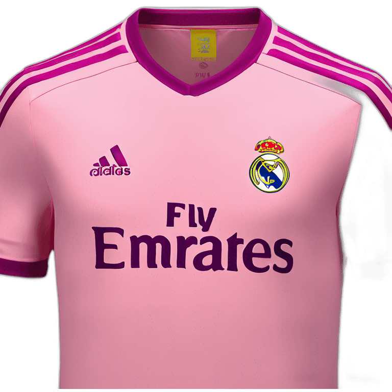 Prime ronaldo Réal Madrid 2014 maillot rose emoji