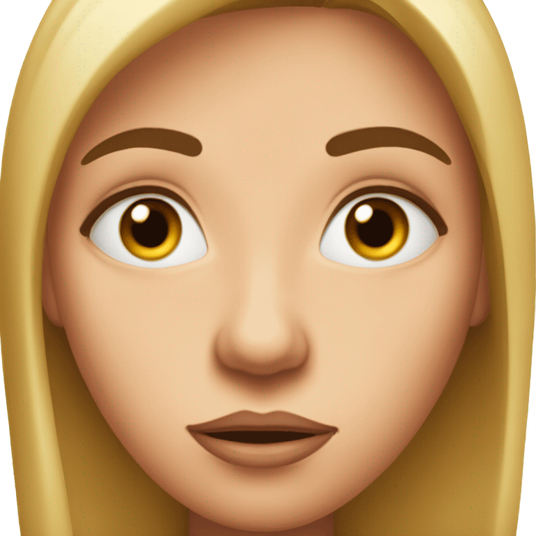 Shocked woman emoji