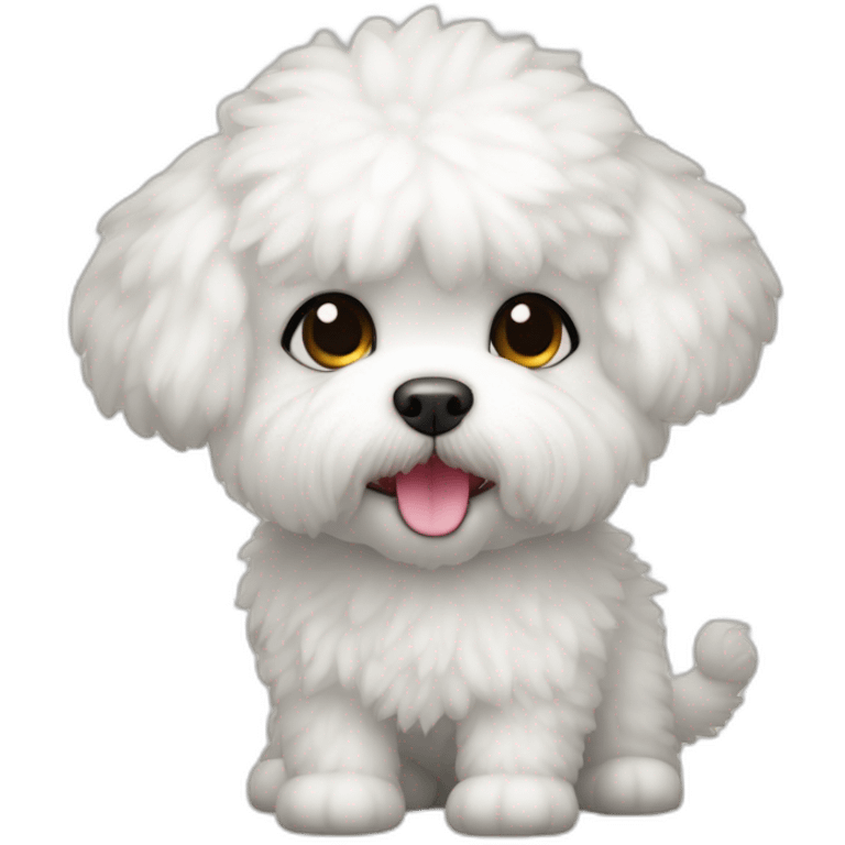 dragon bichon frise hybrid emoji