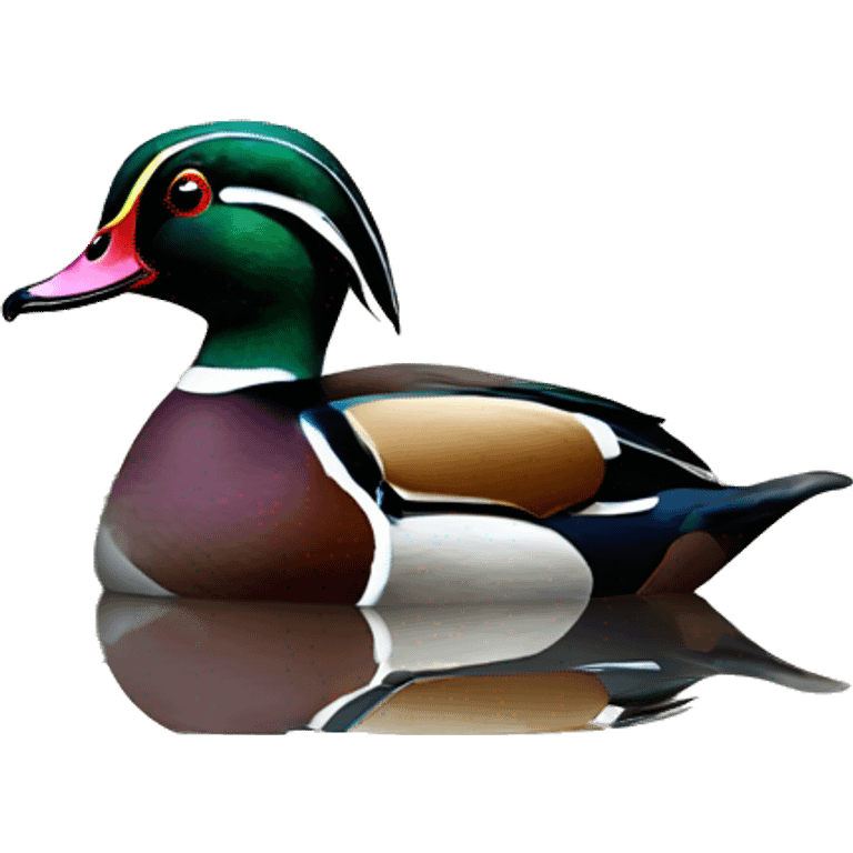 Wood duck emoji