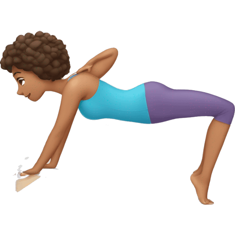 Pilates girl emoji