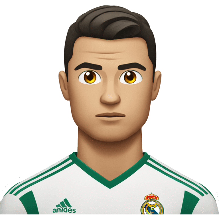 Cristiano Ronaldo sad face emoji