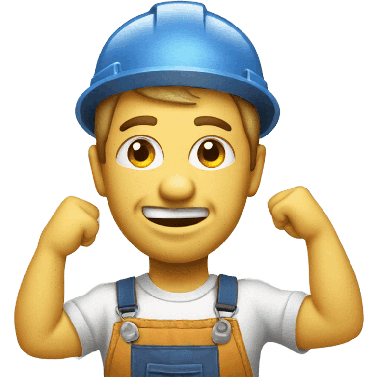 Hung over electrician emoji