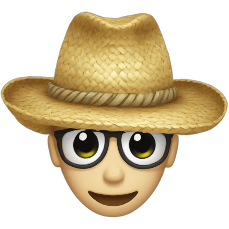 straw hat emoji