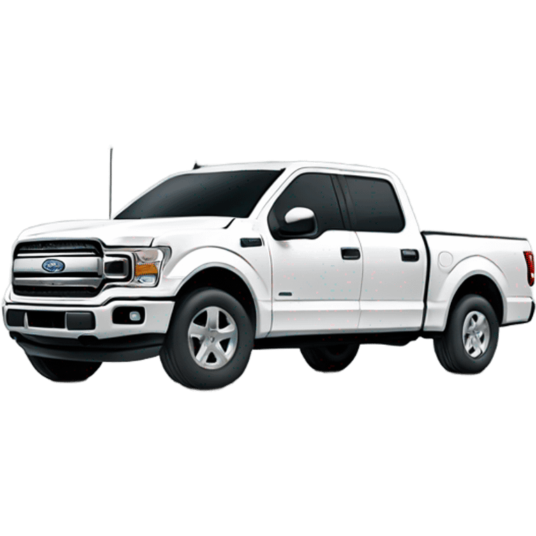 White ford f150 emoji