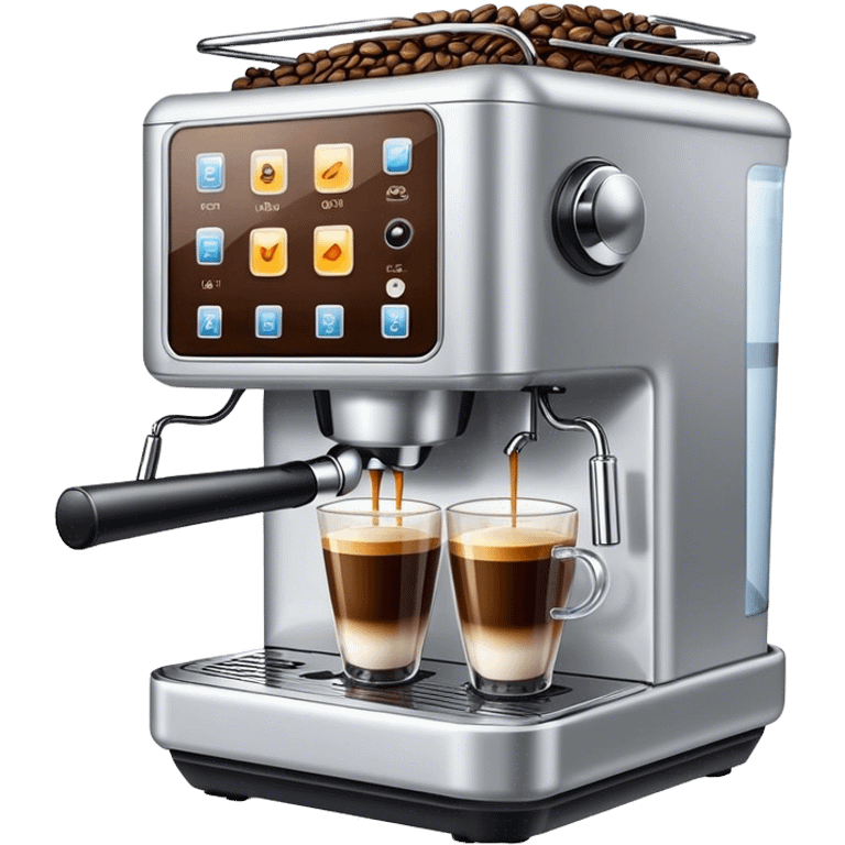 big coffee machine emoji