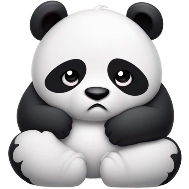 sad panda  emoji