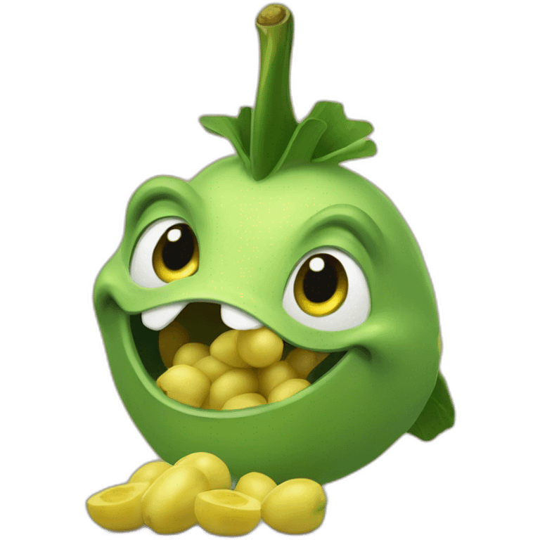 Sherk qui mange des patates emoji