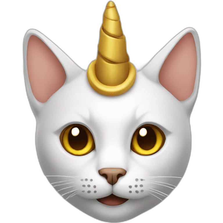 cat with horn emoji