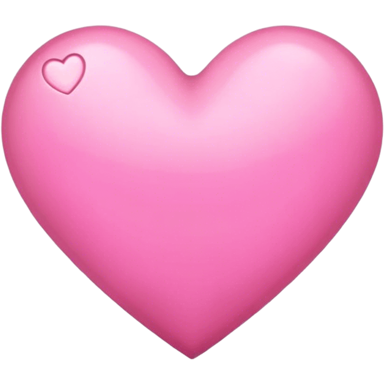 Pink heart emoji