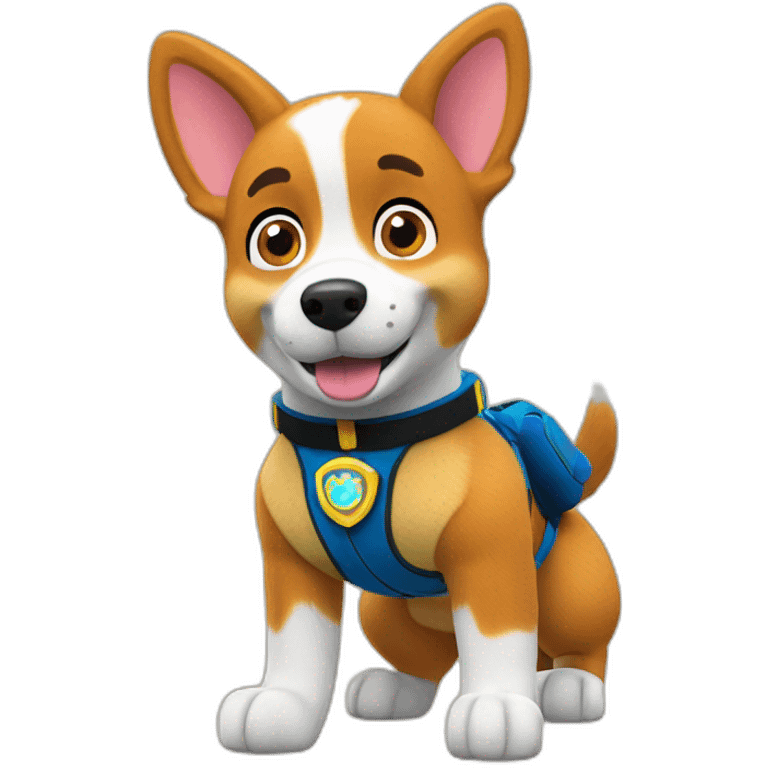 paw patrol corgi emoji