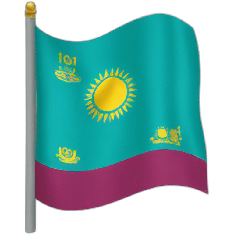 Kazakhstan flag  emoji