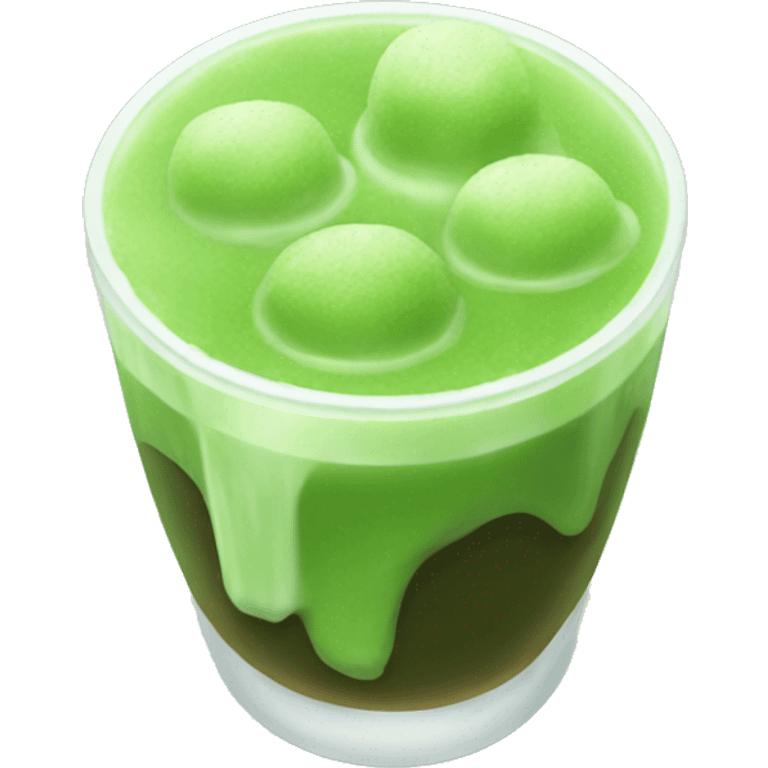 ice matcha  emoji