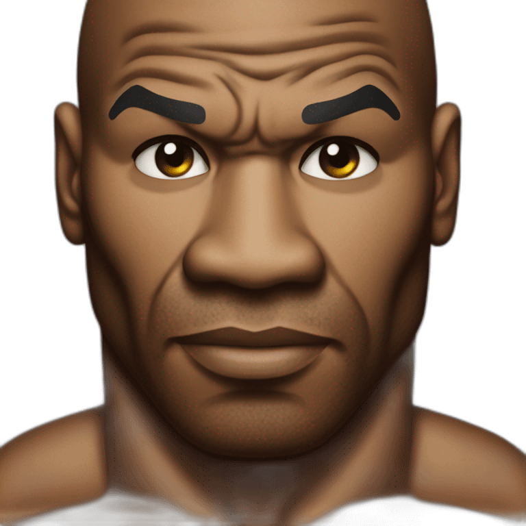 Mike Tyson boxing emoji