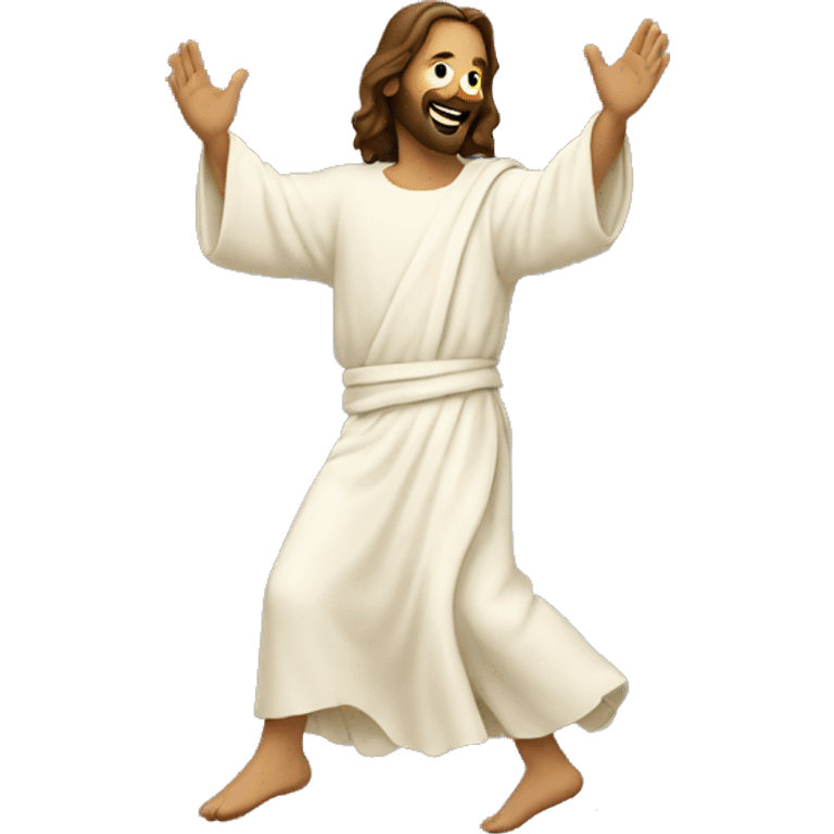 jesus dancing   emoji