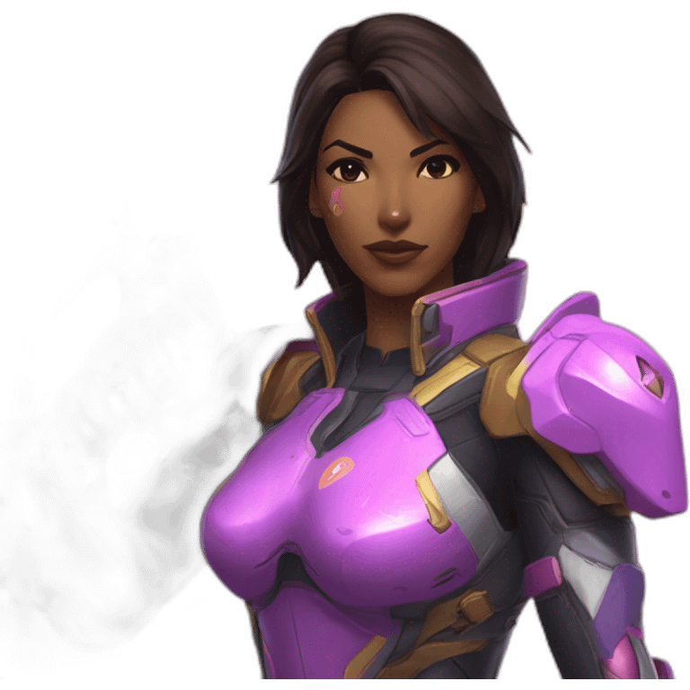 dva kills pharah emoji