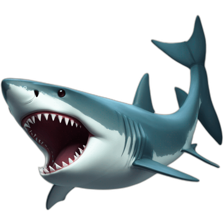 megalodon shark emoji