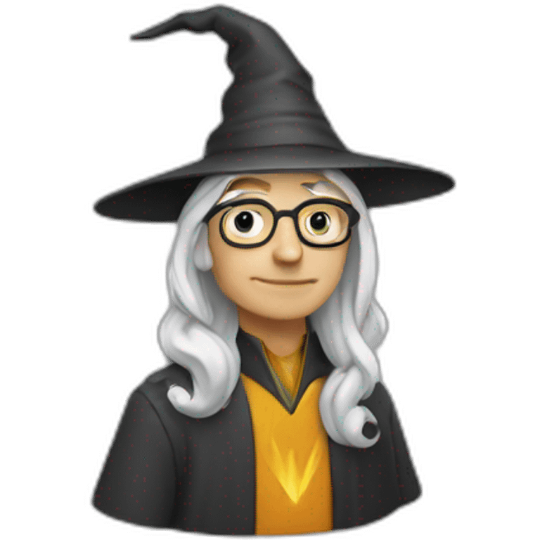 a wizard data scientist emoji