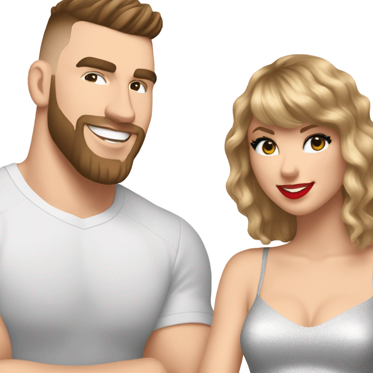 Taylor swift Travis kelce emoji