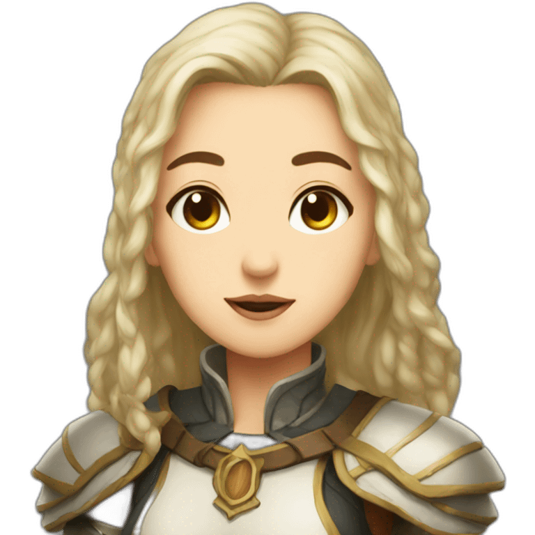 Dnd cleric girl emoji