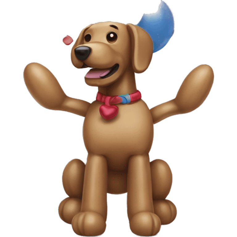 Balloon dog emoji