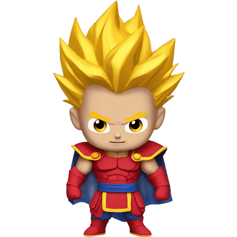 Trunks super saiyan god in red emoji