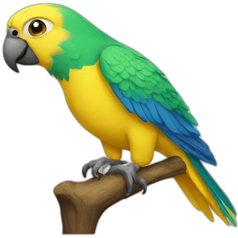 yellow-parrot emoji