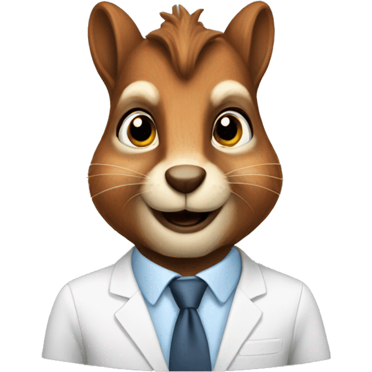 corporate squirrel emoji