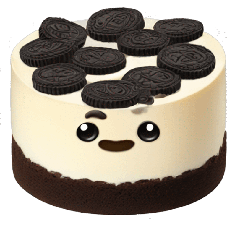 Oreo cheesecake  emoji