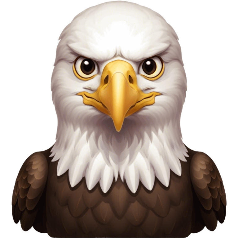 An double header eagle  emoji