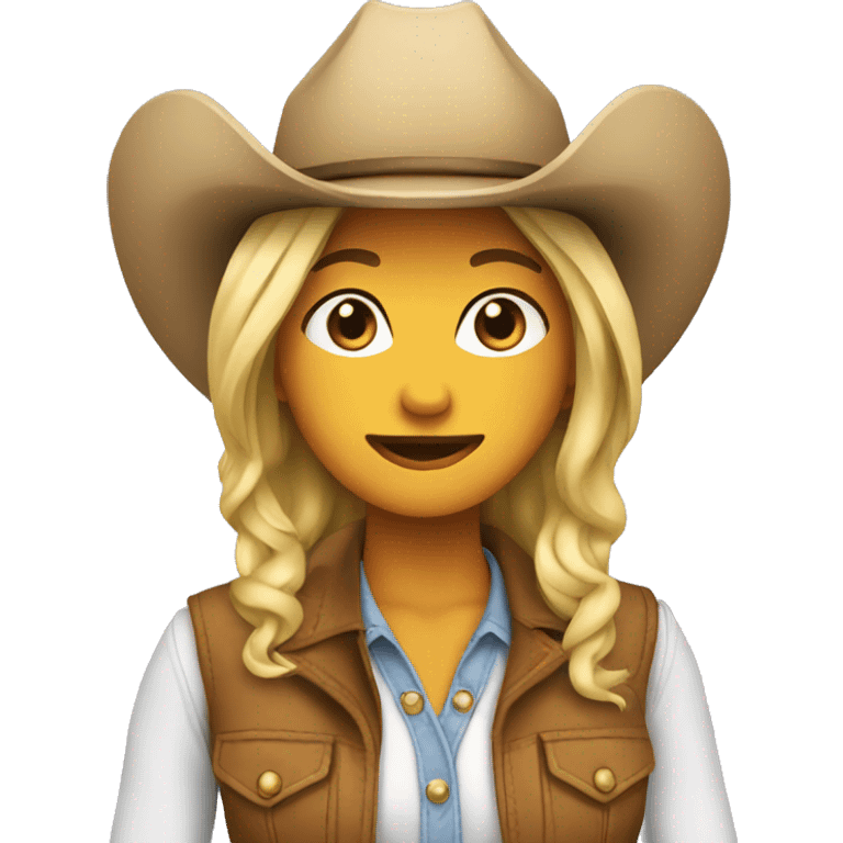 cowgirl emoji