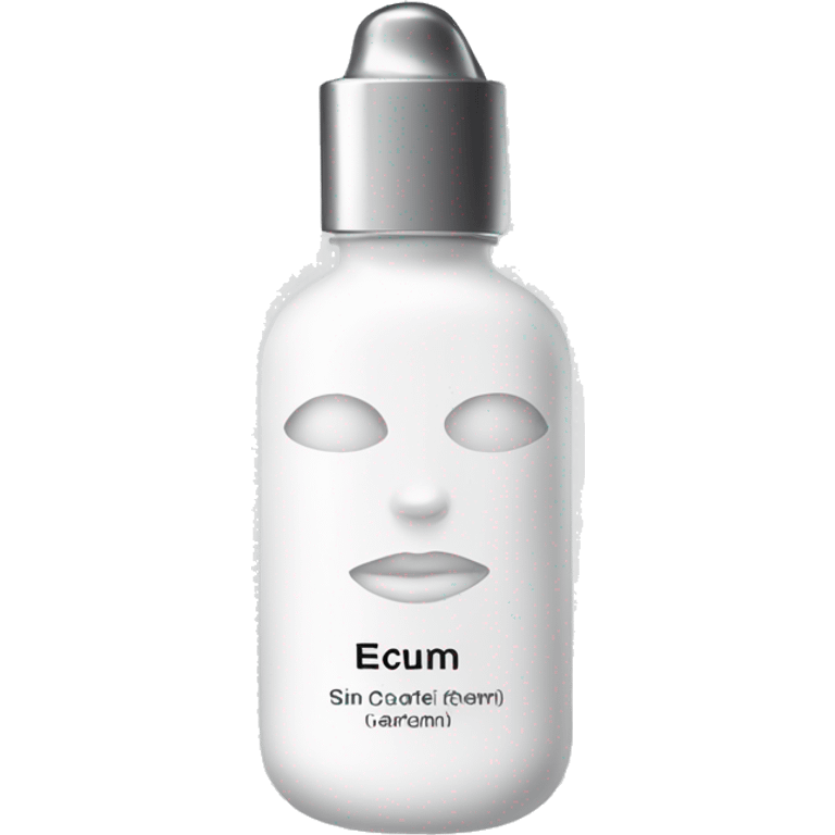 Skin care serum white emoji