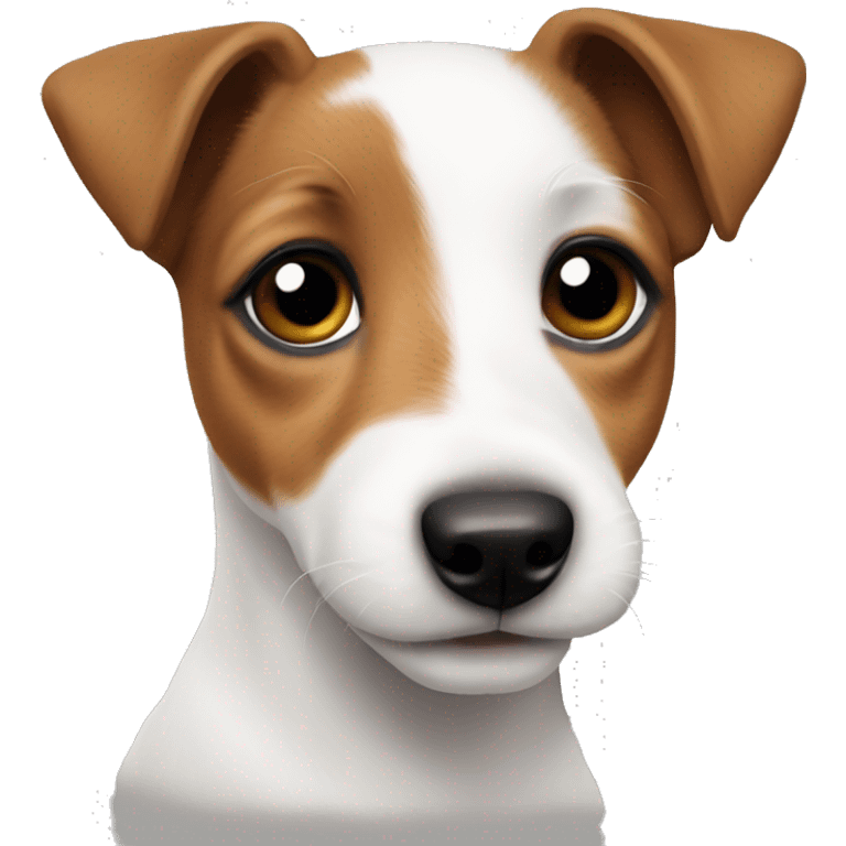 Jack Russell puppy emoji