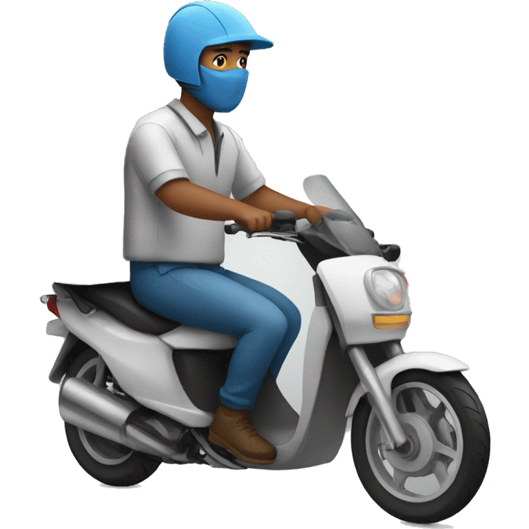 Moto delivery emoji