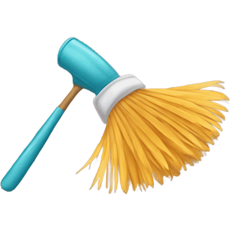 Feather duster  emoji