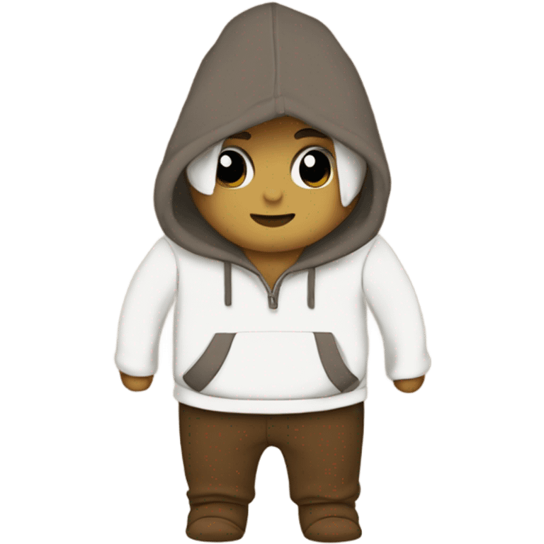 Regular display hoodie  emoji