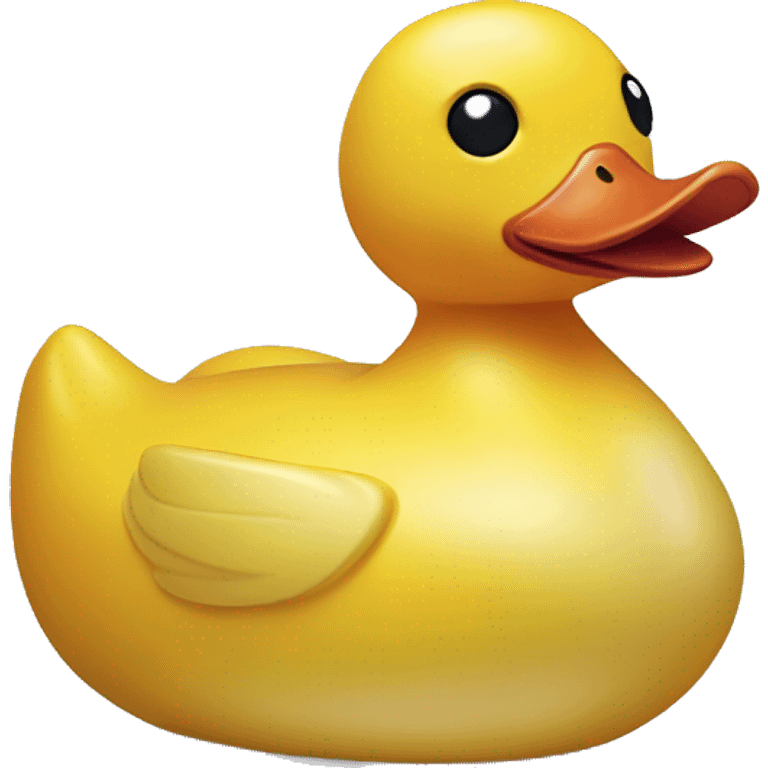 Luxury rubber duck  emoji